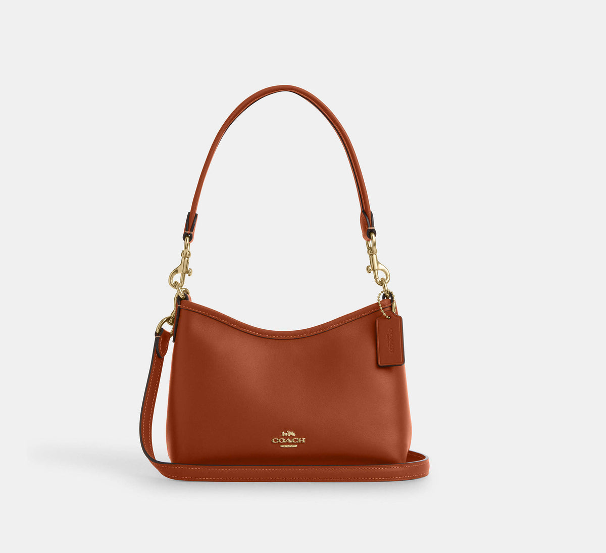 Coach Laurel Small Shoulder Bag  - Gold/Tan