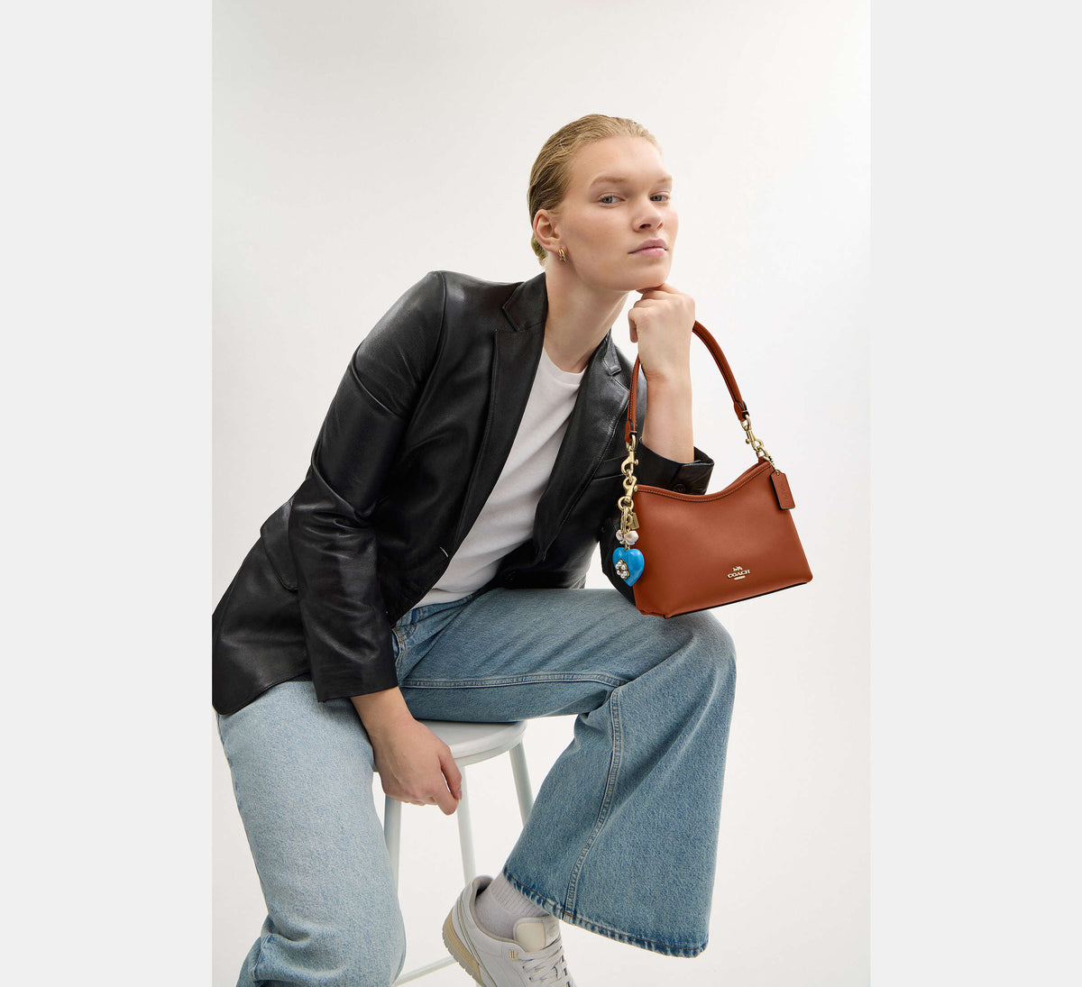 Coach Laurel Small Shoulder Bag  - Gold/Tan