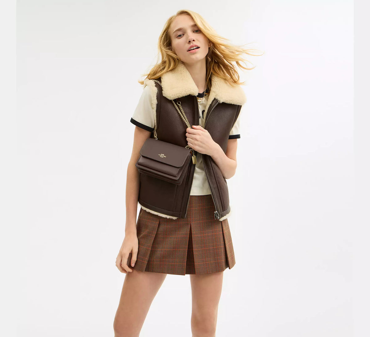 Coach Mini Klare Crossbody Bag - Gold/Dark Stone