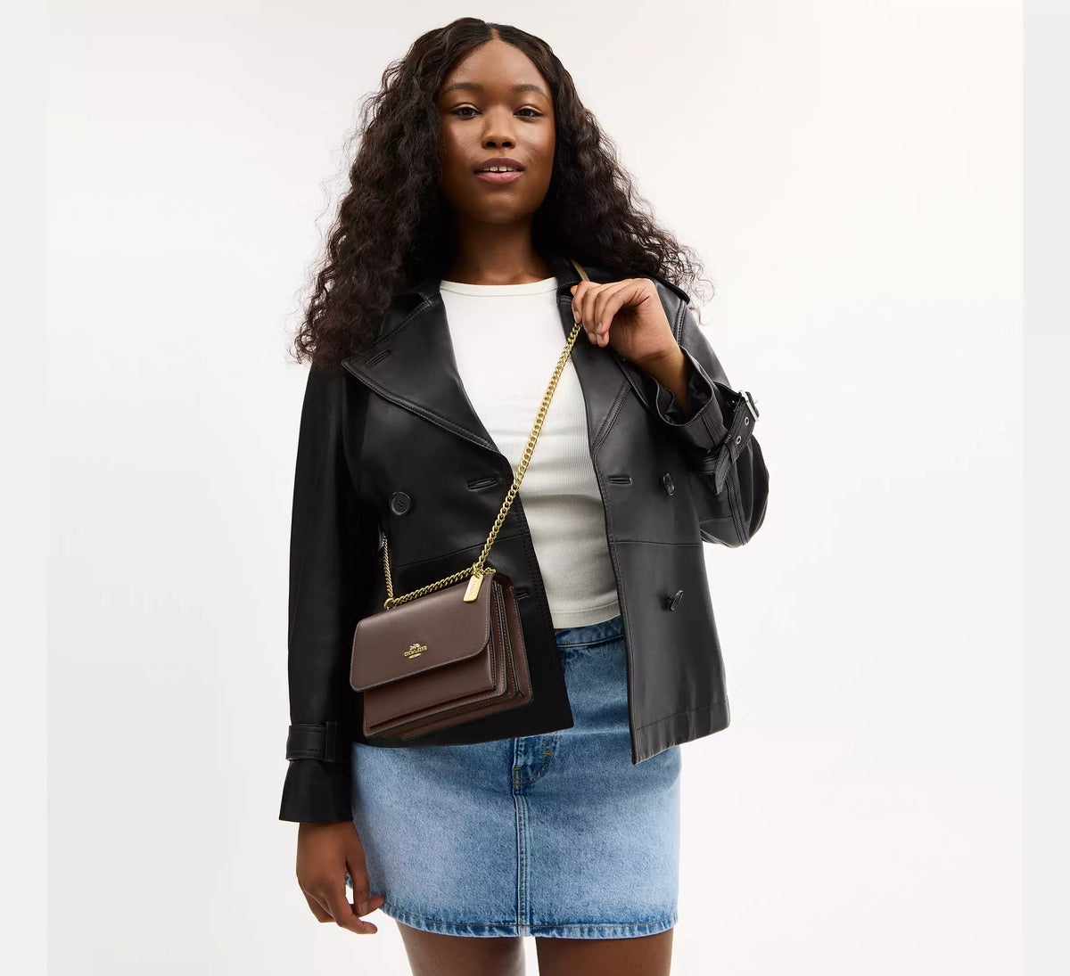 Coach Mini Klare Crossbody Bag - Gold/Dark Stone