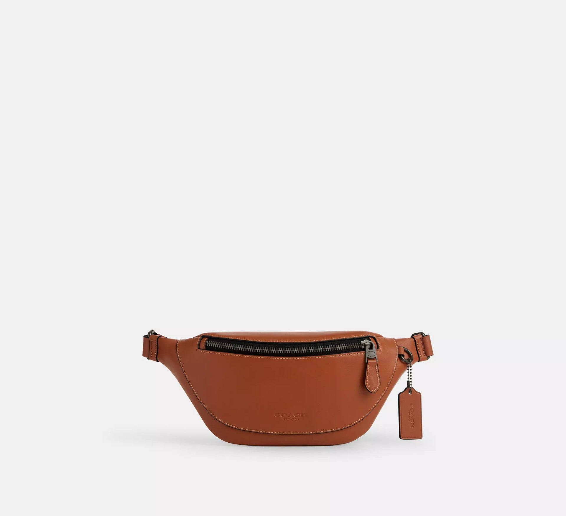 COACH WARREN MINI BB PB LT ボディバッグ Coach Warren Mini Belt Bag - Gunmetal/Tan – Kanadadan Kapına