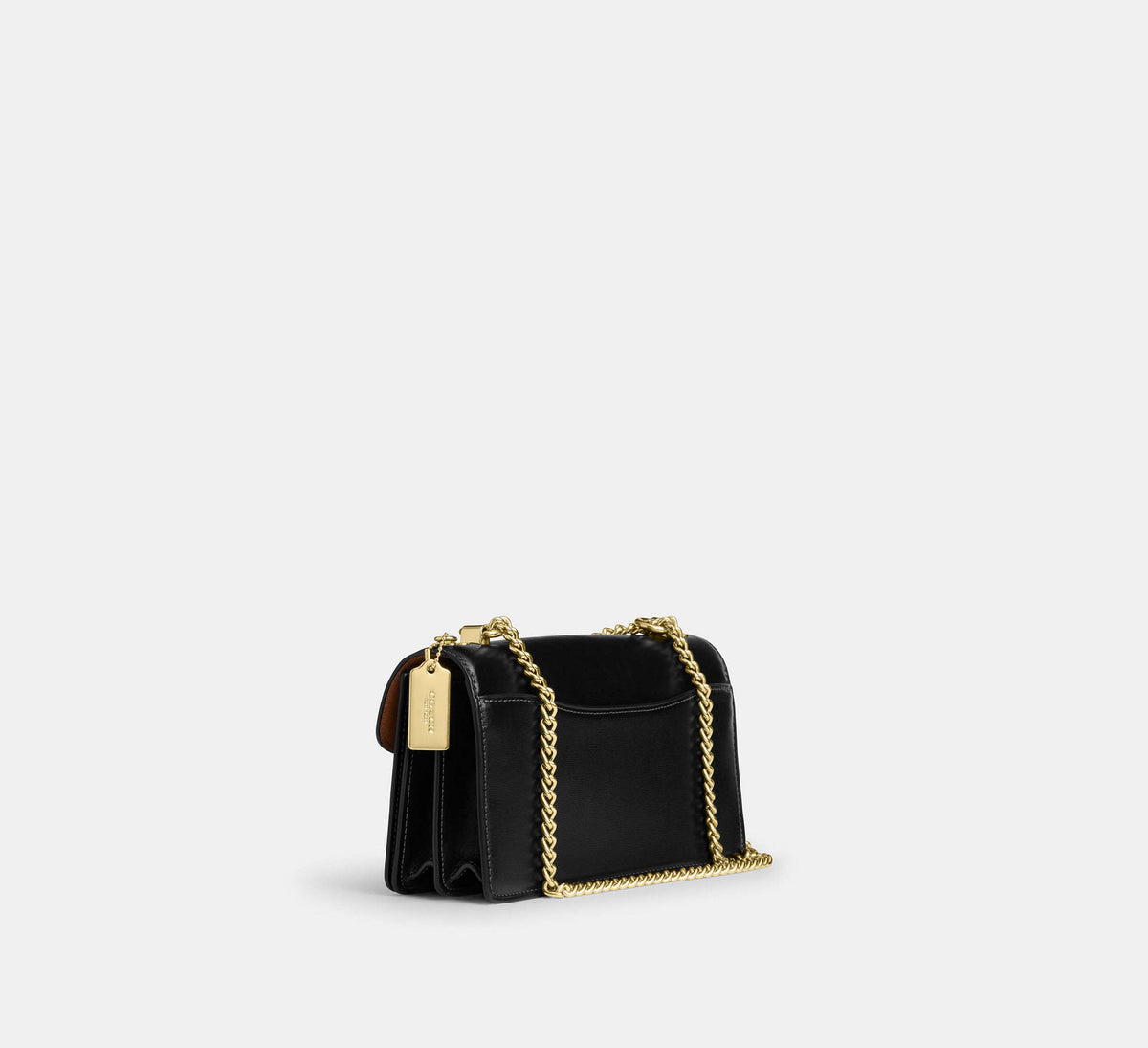 Coach Klare Envelope Crossbody Bag - Gold/Black - Hemen Teslimde