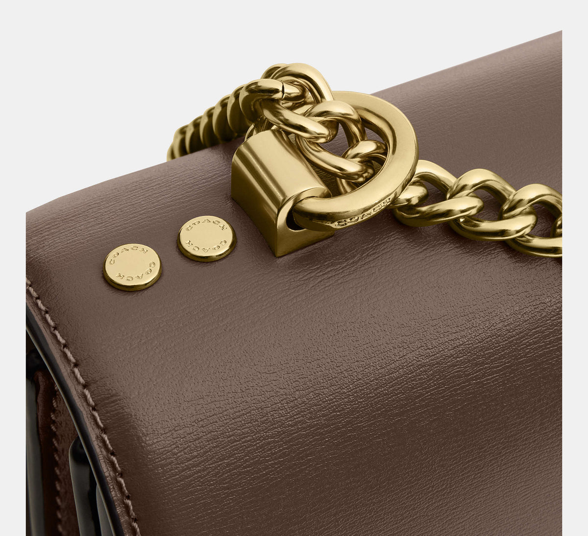 Coach Klare Envelope Crossbody Bag - Gold/Dark Stone - Hemen Teslimde