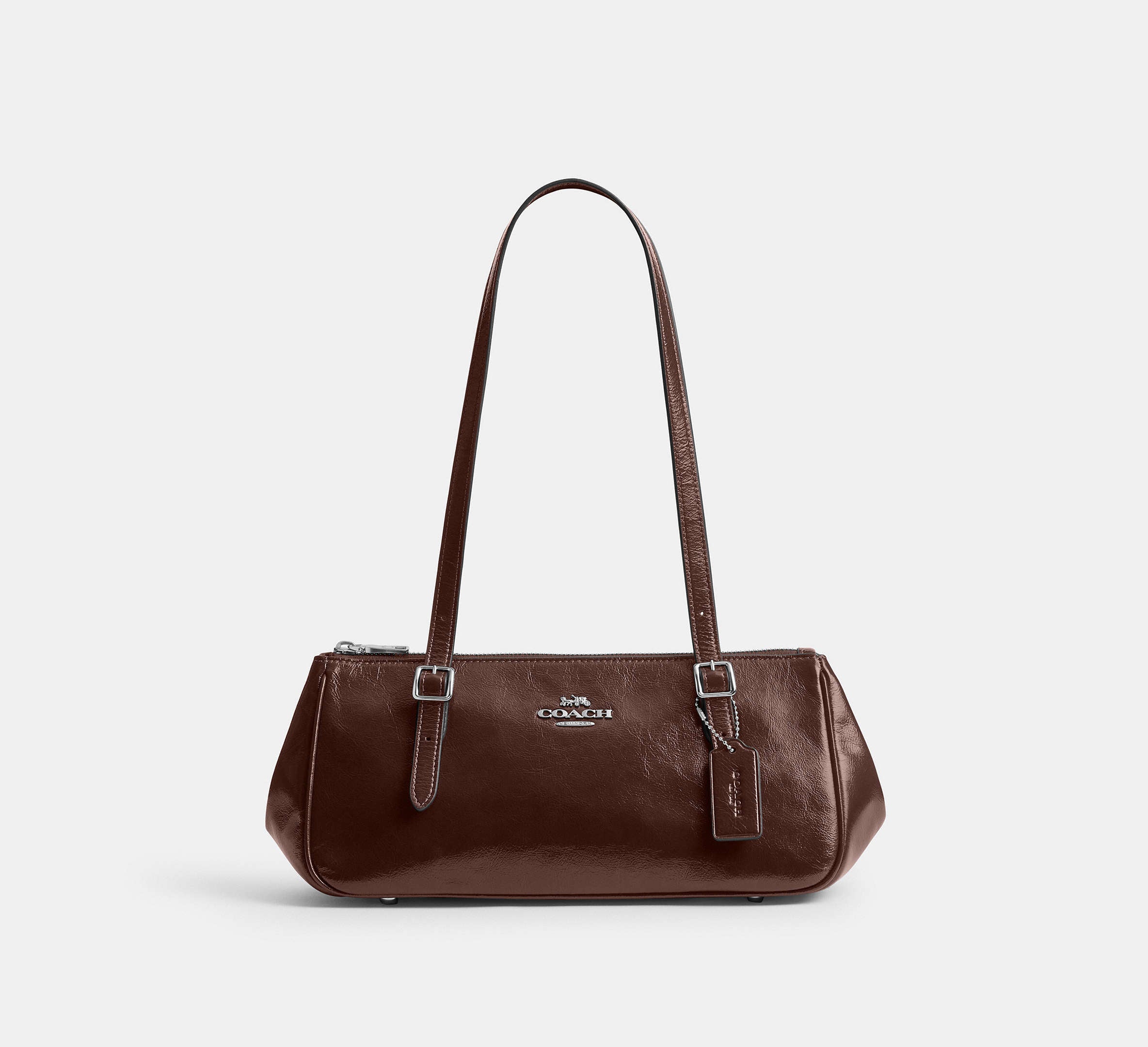 Coach Asher Shoulder Bag - Silver/Maple – Kanadadan Kapına