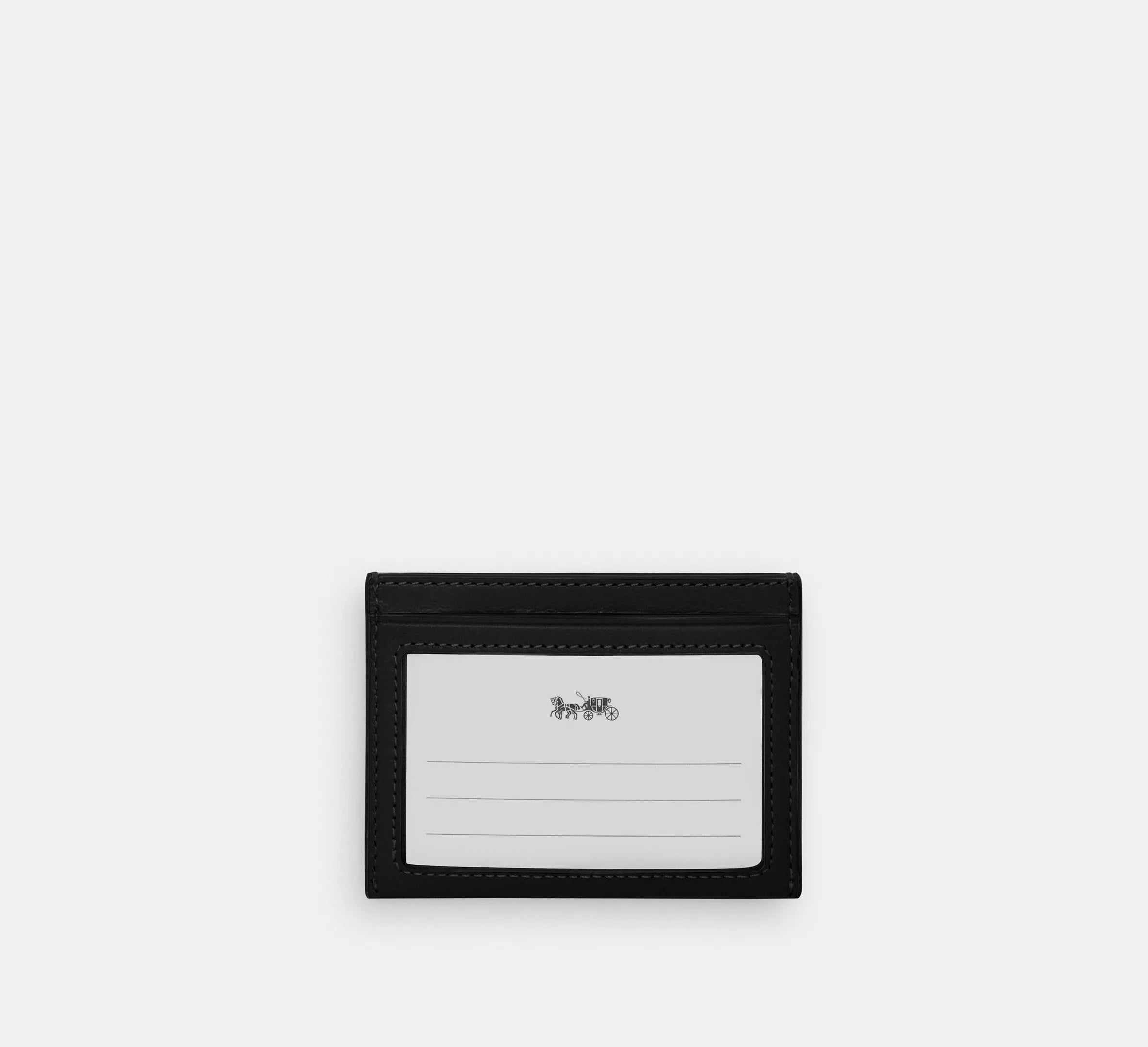 Coach Slim Id Card Case - Silver