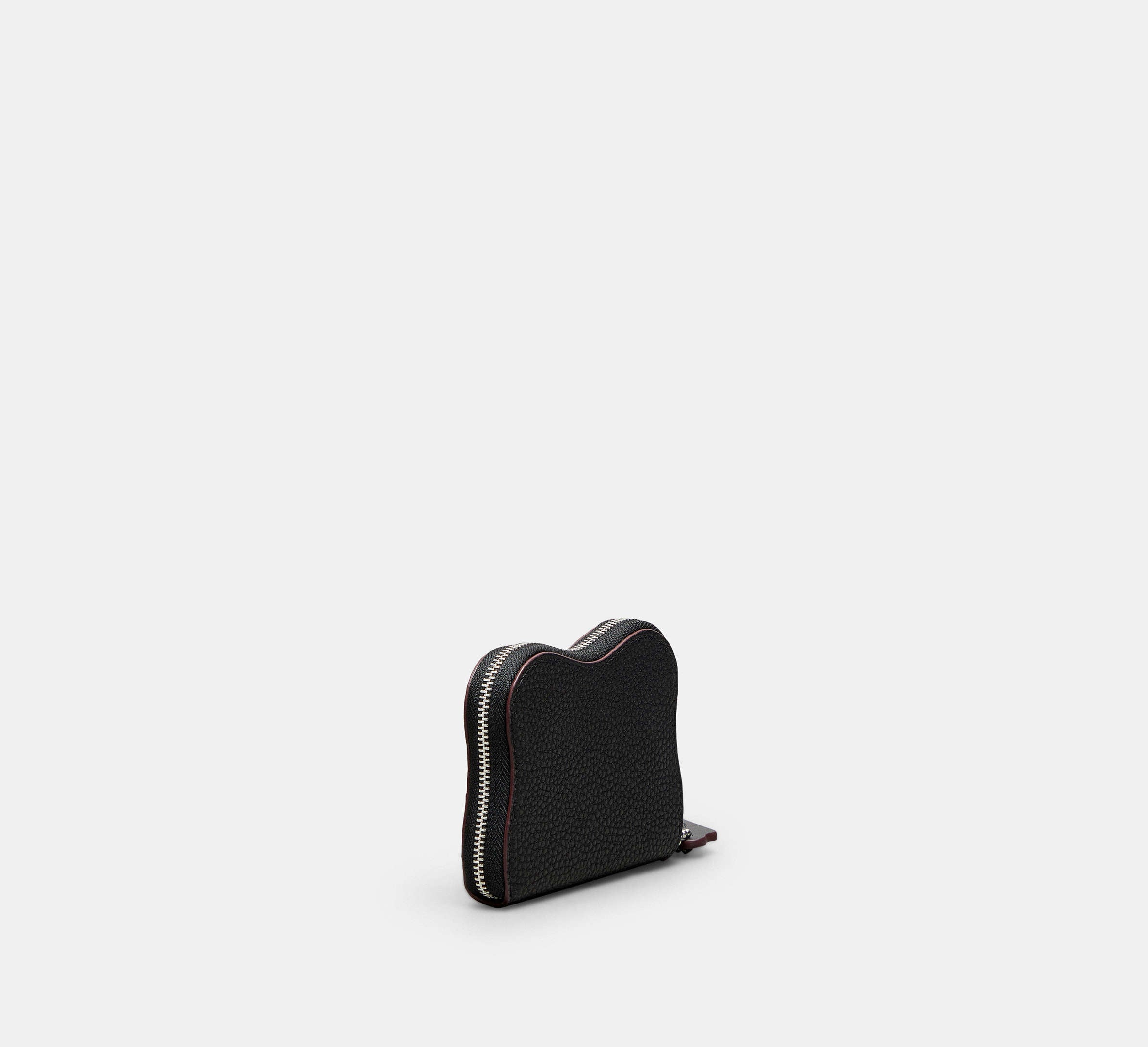 Coach Zip Around Wallet In Coachtopia Leather -  Black