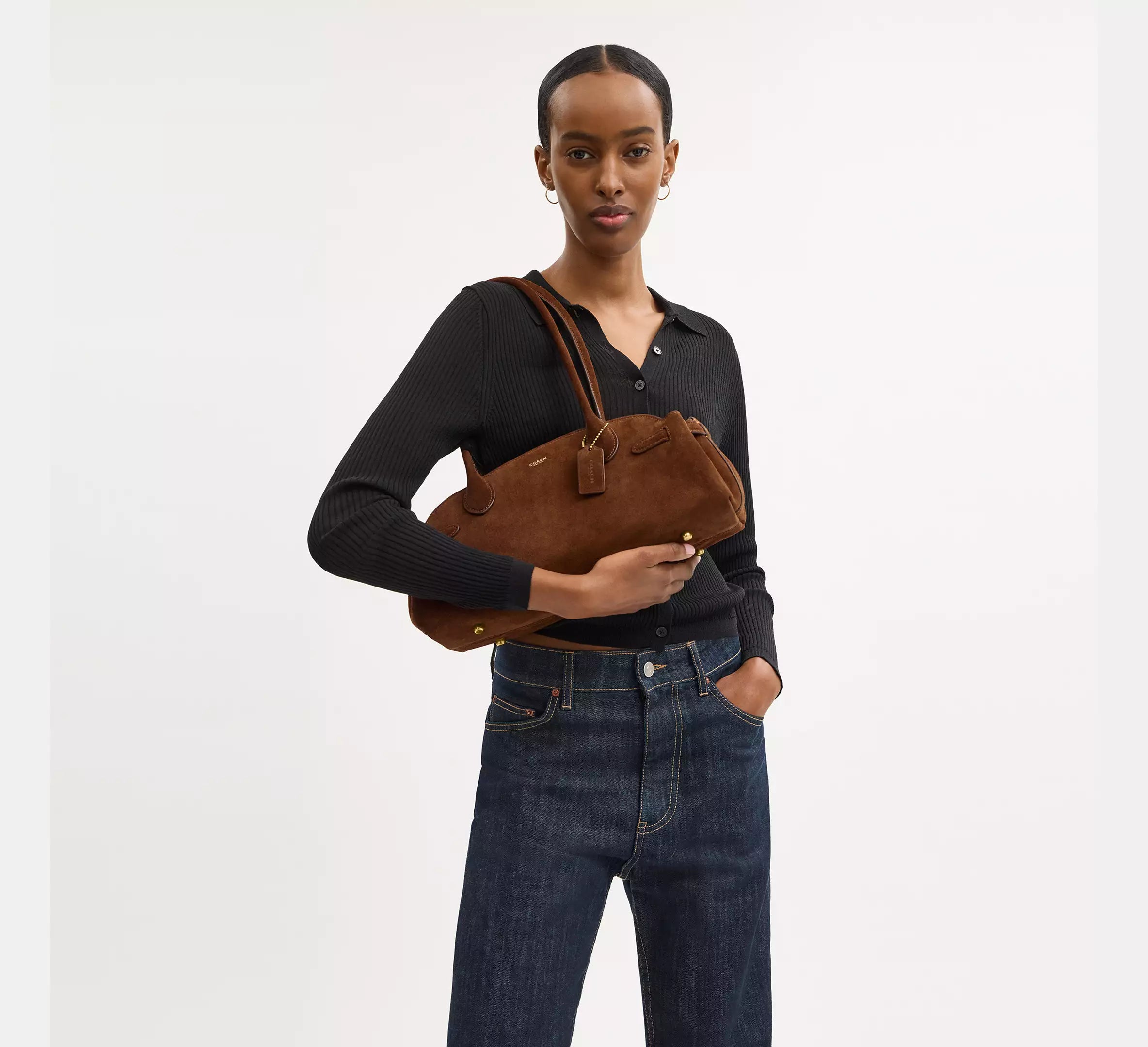 Coach Empire Carryall Bag 34 SEZON - Brass/Warm Brown