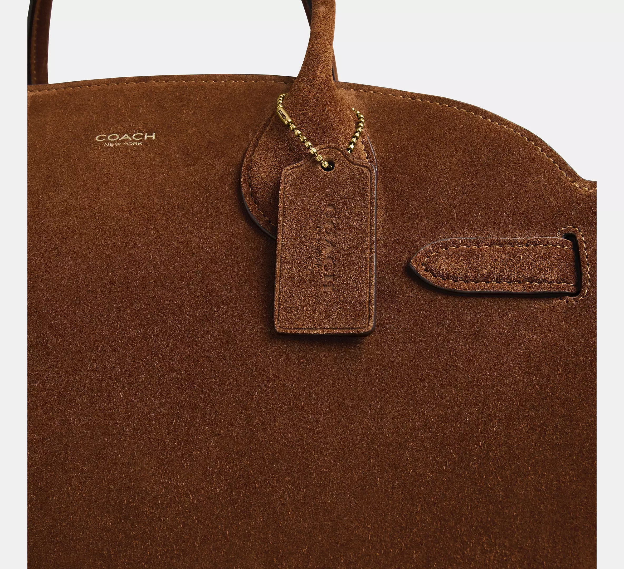 Coach Soft Empire Carryall Bag 40 SEZON - Brass/Warm Brown