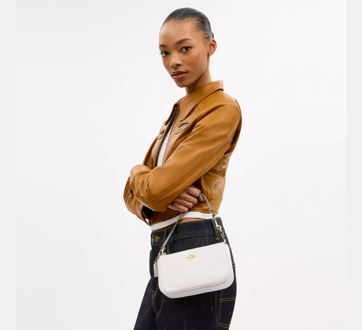 Coach Nolita 19 - Gold/Chalk