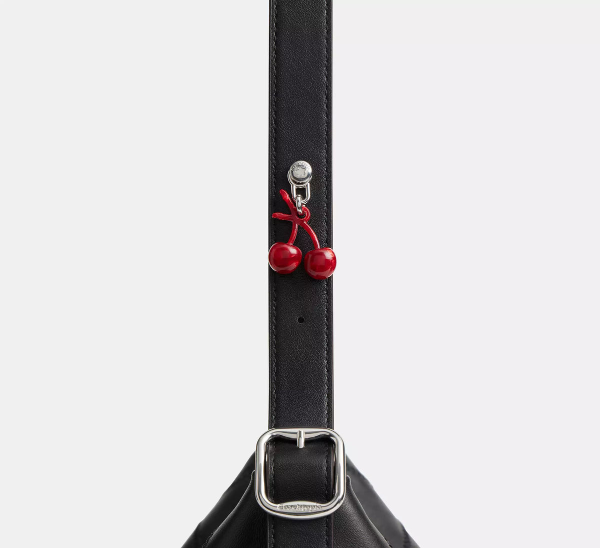 Coach Cherry Bag Charm  -  Red Multi