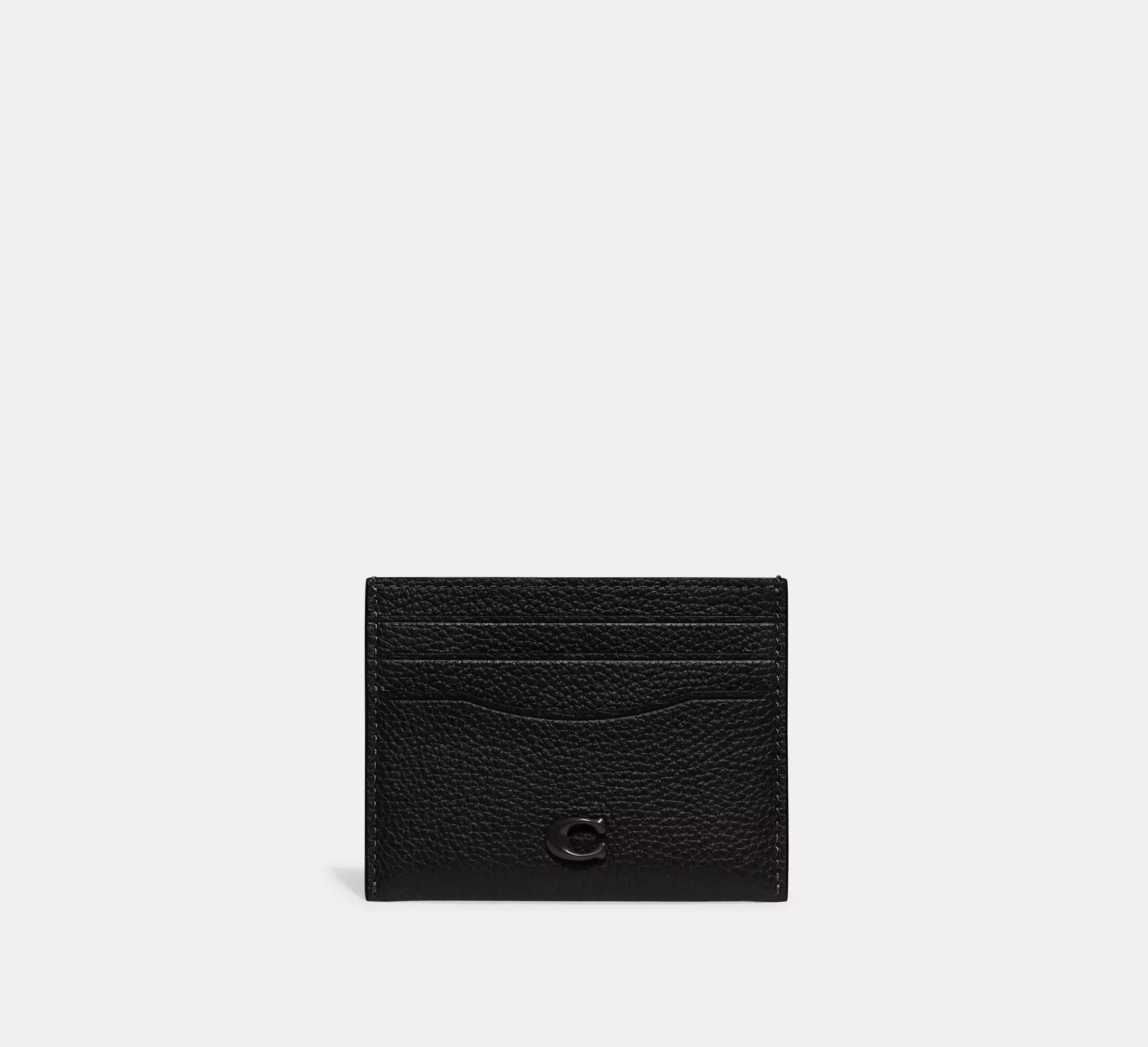 Coach Card Case  - Black