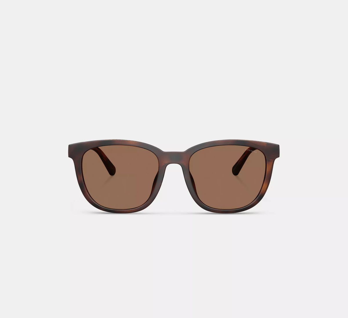 Coach Textured Square Sunglasses  - Dark Tortoise
