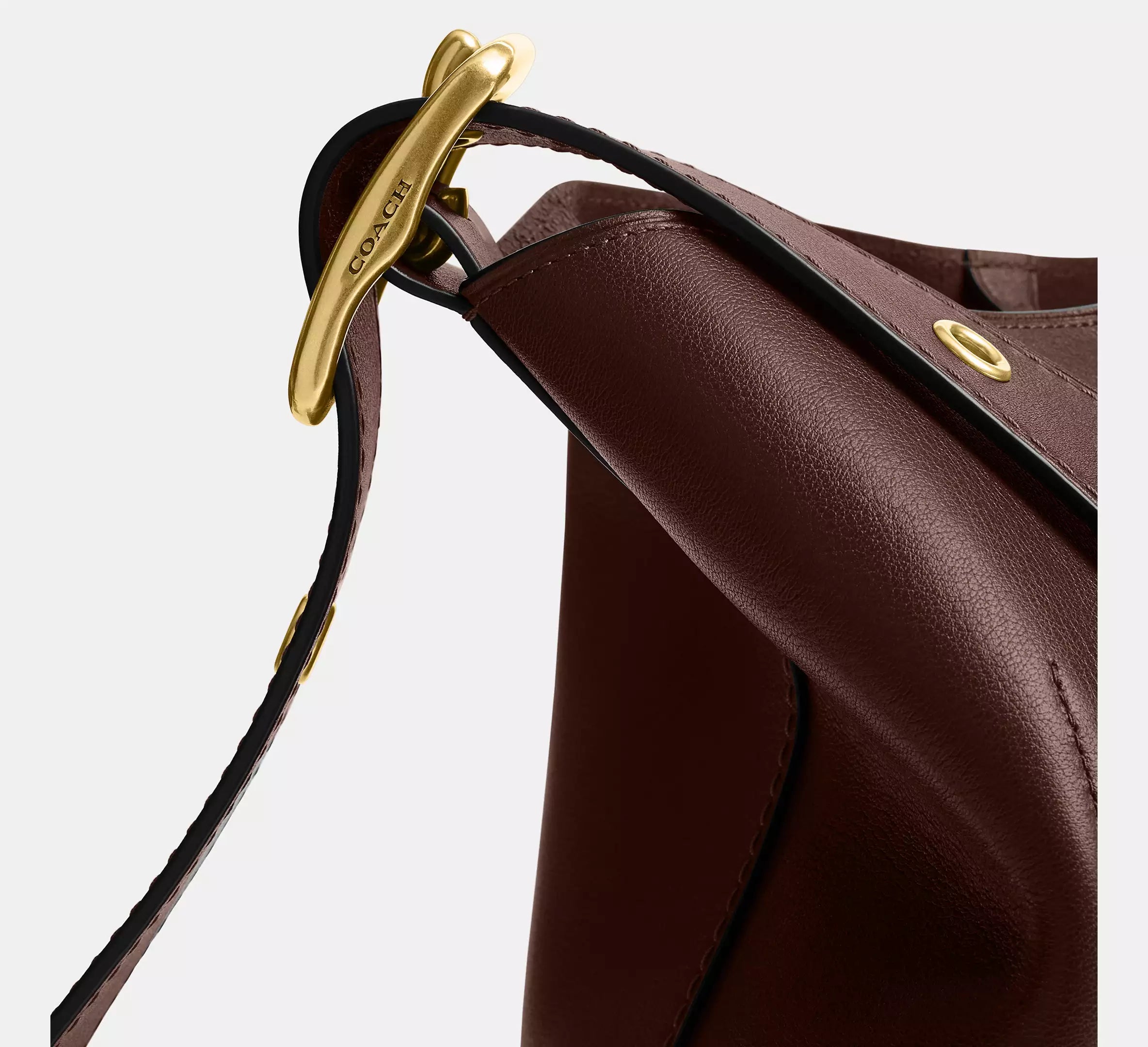 Coach Bleecker Bucket Bag - Brass/Maple – Kanadadan Kapına