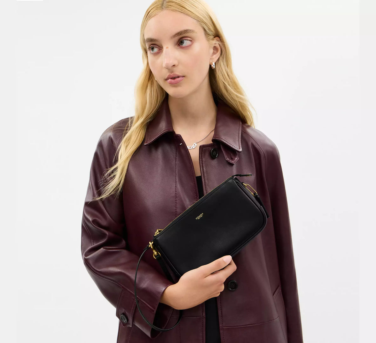 Coach Plaza Bag - Brass/Black