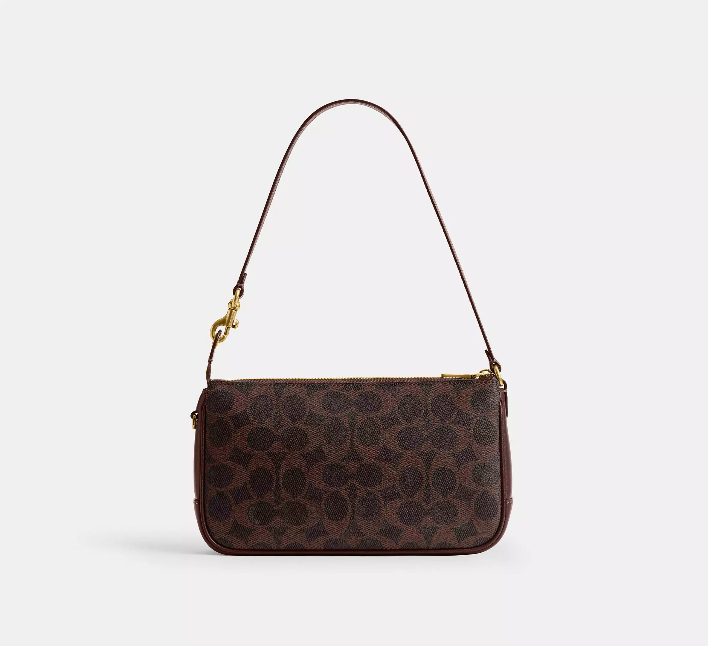 Coach Plaza Bag In Signature - Brass/Maple – Kanadadan Kapına