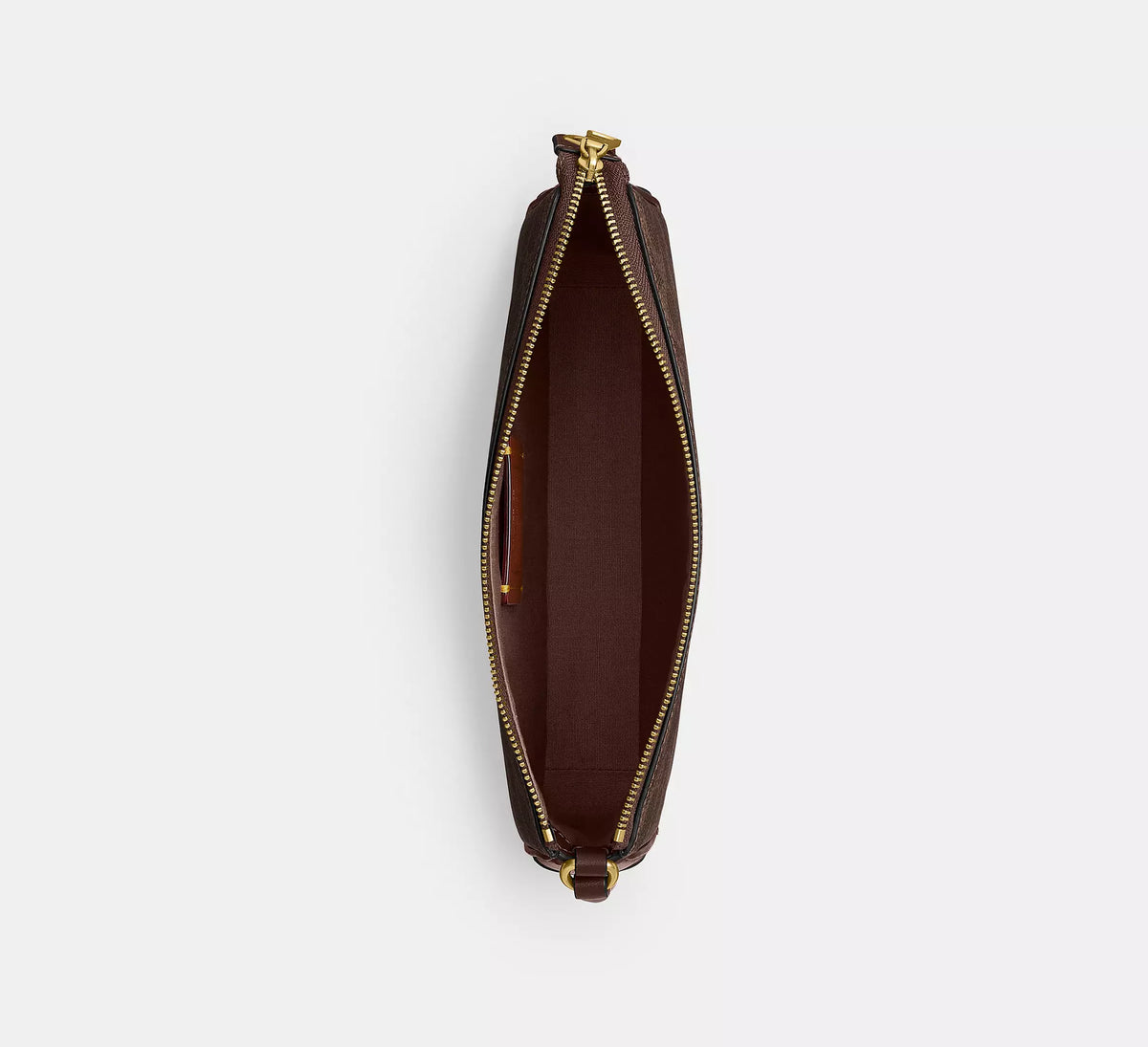 Coach Plaza Bag In Signature - Brass/Maple
