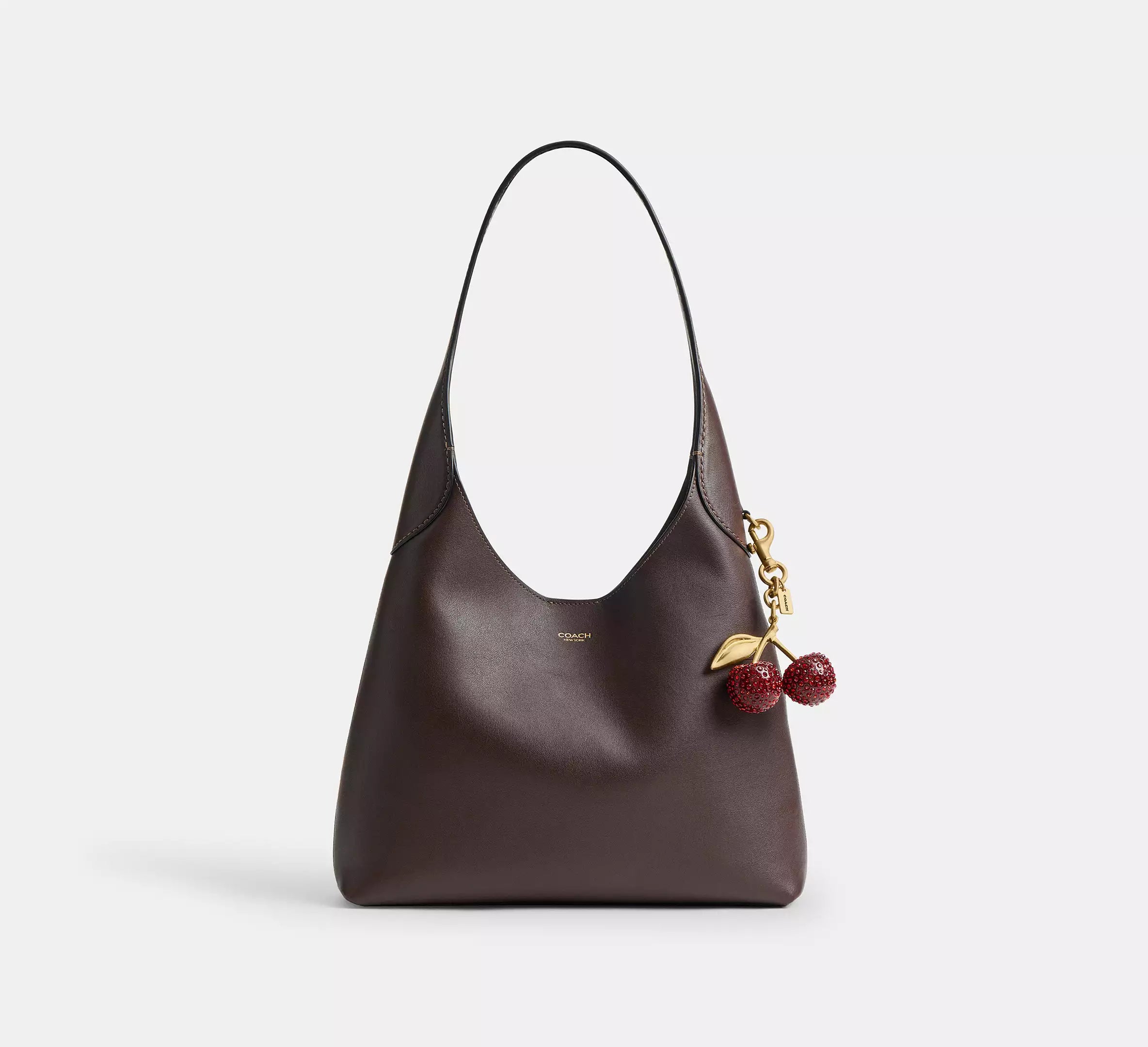Coach Crystal Cherry Bag Charm - Brass/Red – Kanadadan Kapına