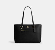 Coach Station Tote Bag-Gold/Black