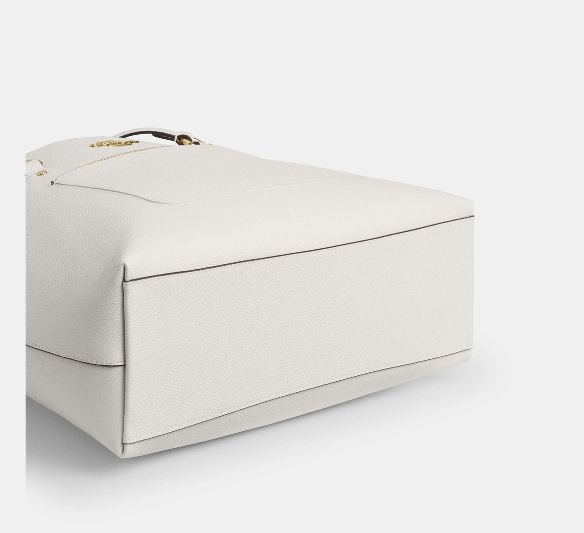 Coach Station Tote Bag-Gold/Chalk