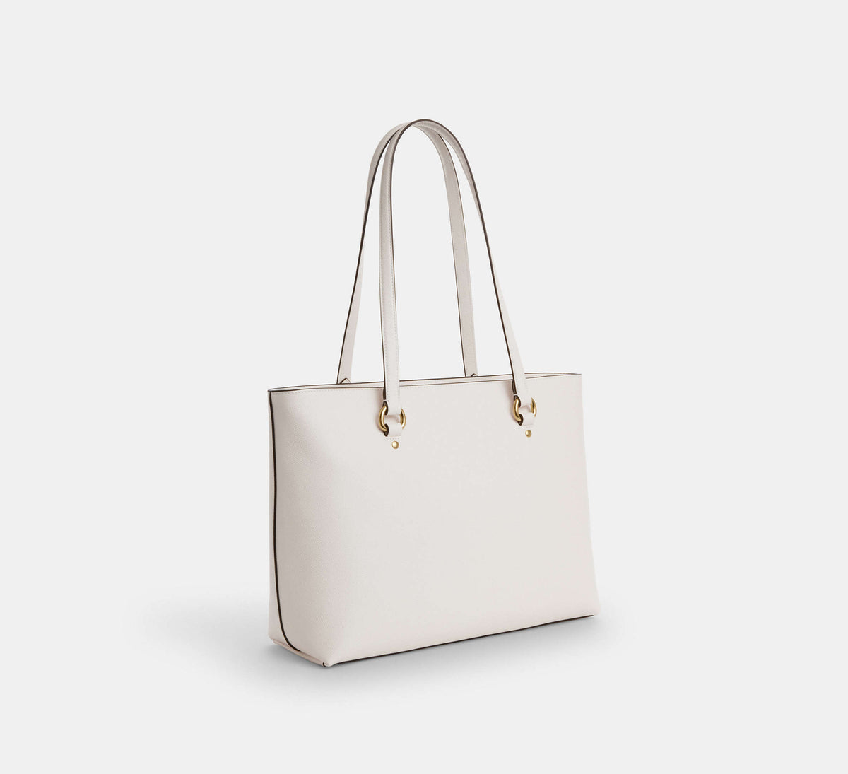 Coach Station Tote Bag-Gold/Chalk