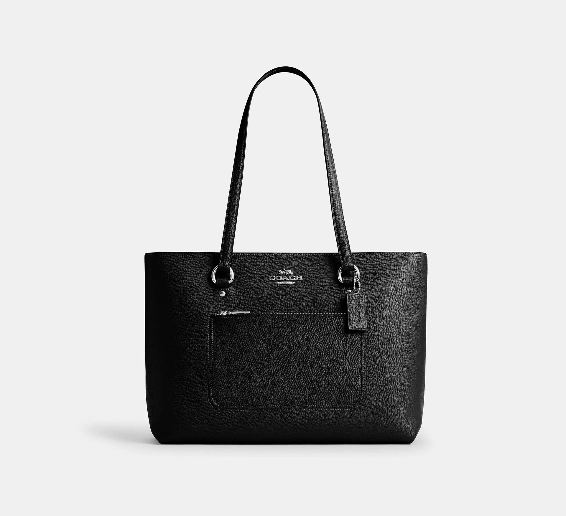 Coach Station Tote Bag - Silver/Black – Kanadadan Kapına