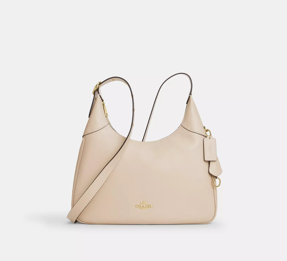 Coach Ella Shoulder Bag - Gold/Oat – Kanadadan Kapına Coach Ella Shoulder Bag - Gold/Oat – Kanadadan Kapına