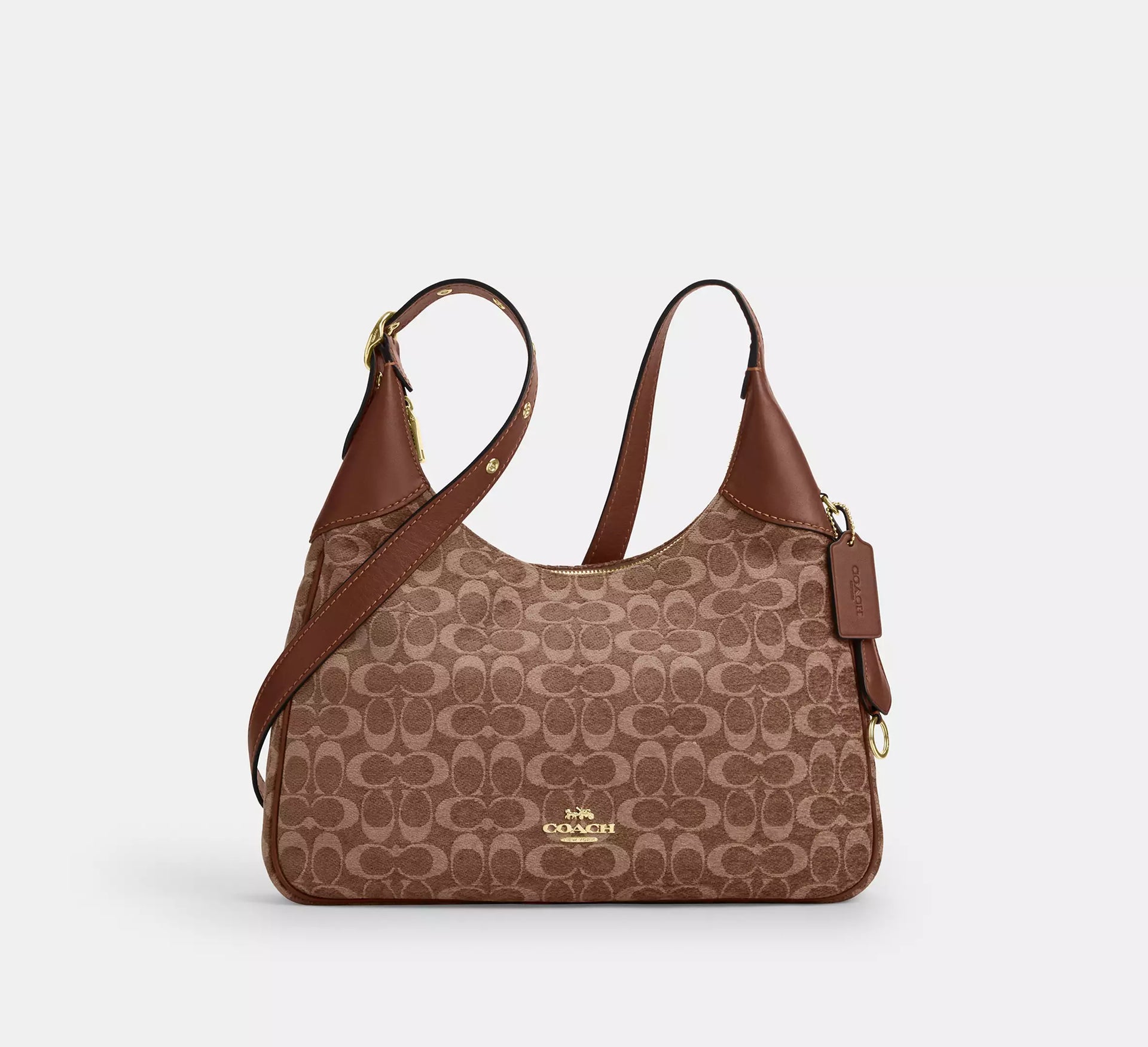COACHバッグ Coach Large Kisslock Frame Bag In Crystal Signature Jacquard SEZON