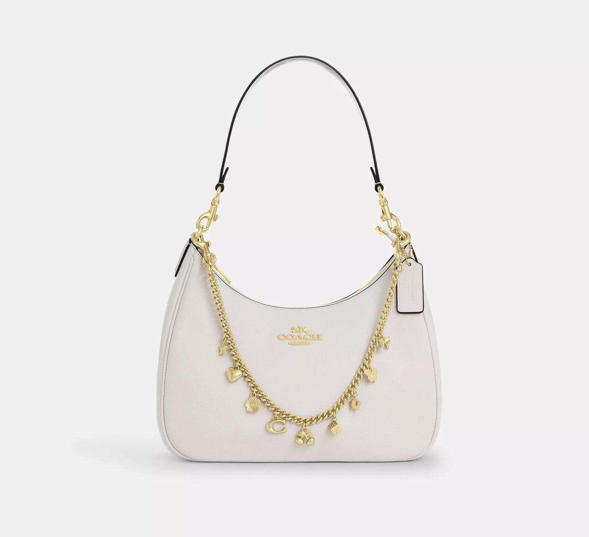 Coach Charm Chain Strap  -  Gold/Gold
