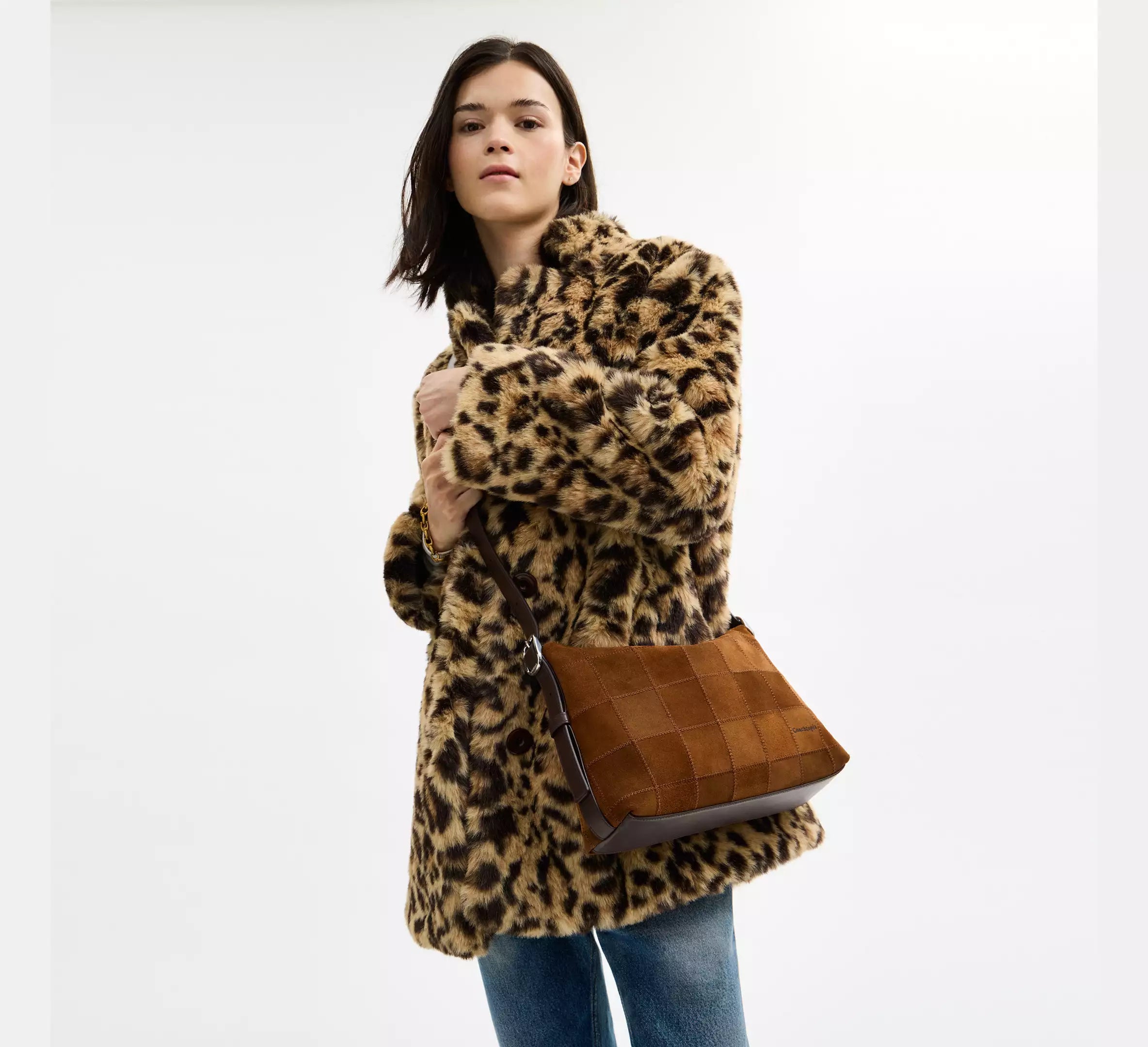 Coach Alter/Ego Slouchy Shoulder Bag -  Russet
