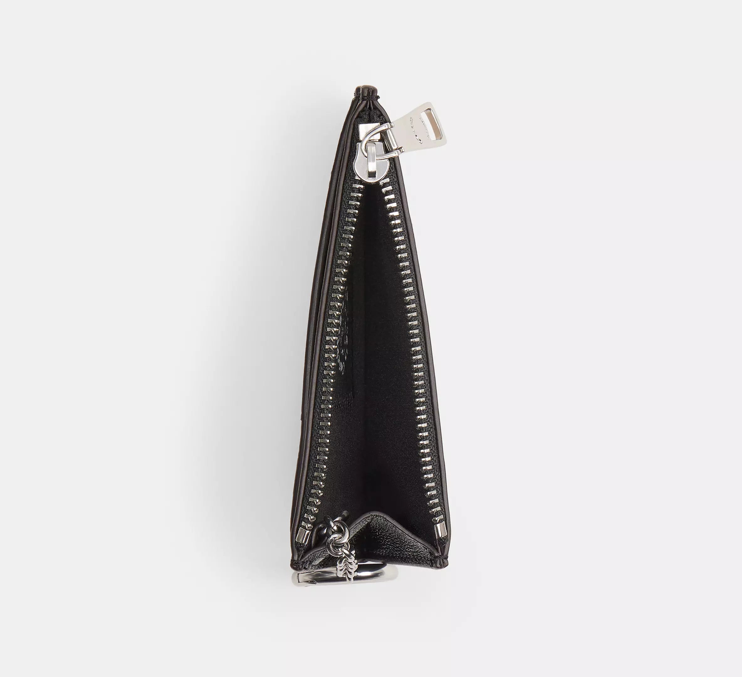 Caoch Alter/Ego Zip Card Case With Key Ring  -   Black/Chalk