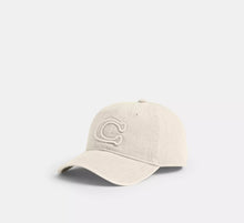 Coach Signature Patch Baseball Hat  -  Chalk
