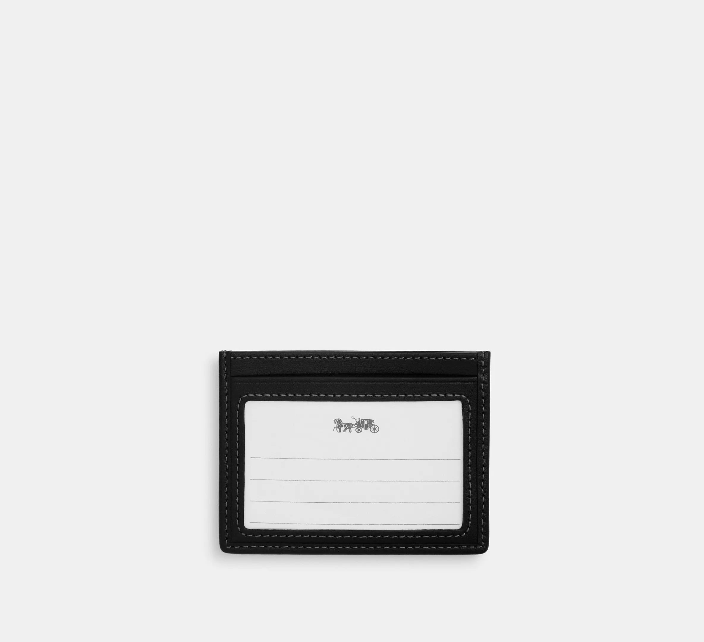 Coach Slim Id Card Case - Im/Charcoal/Gold