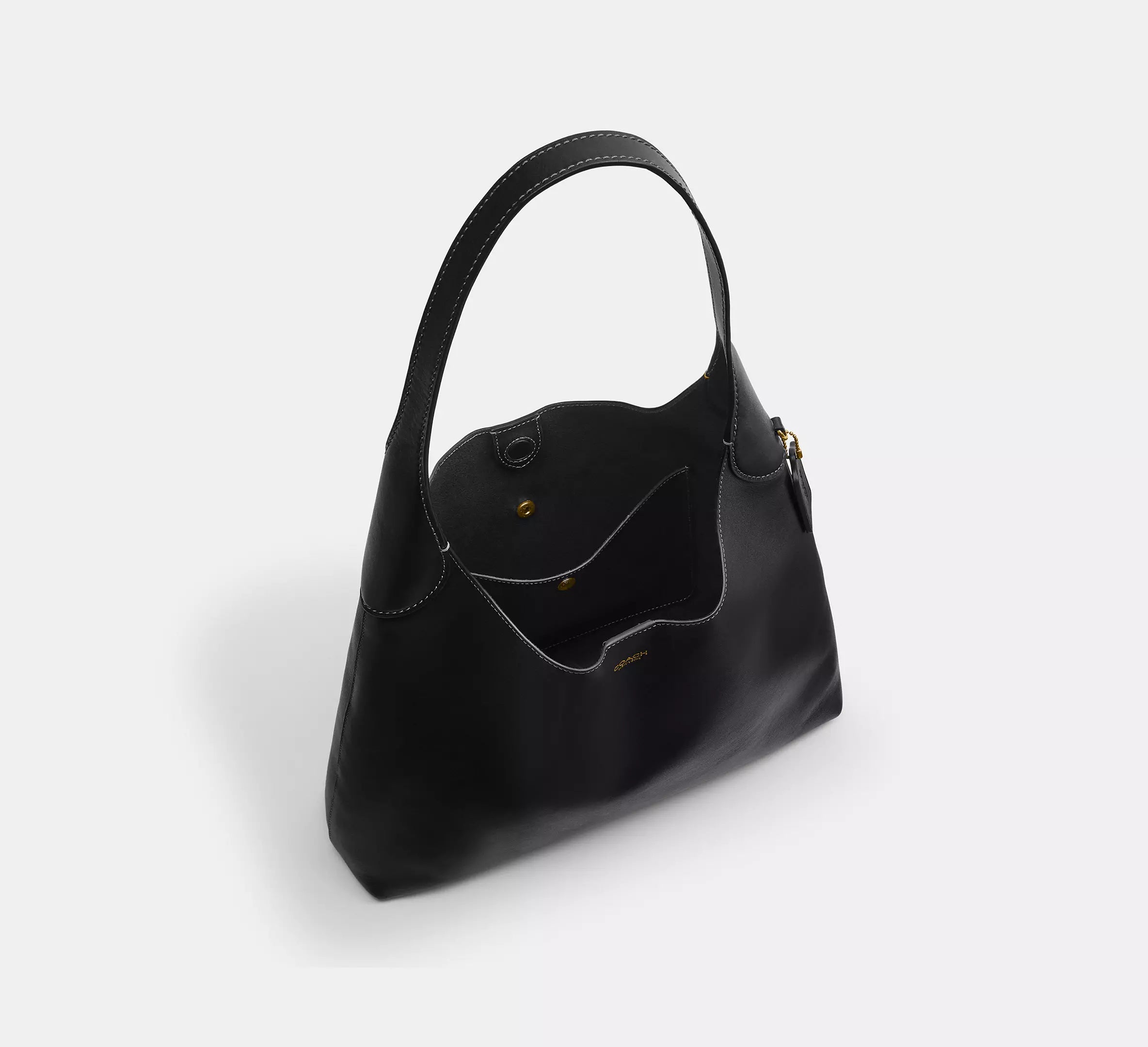 Coach Brooklyn Shoulder Bag 34 - Brass/Black – Kanadadan Kapına