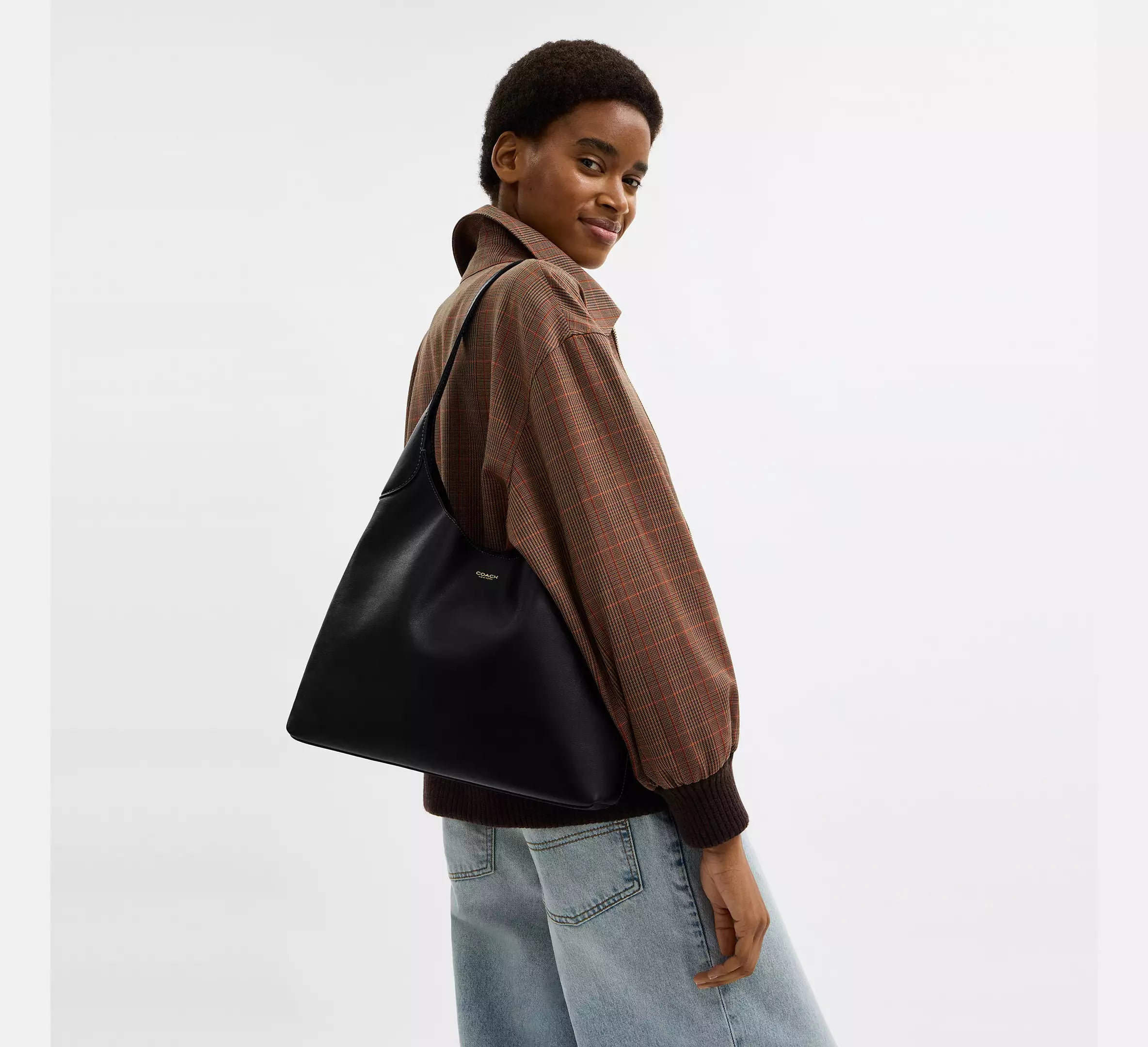 Coach Brooklyn Shoulder Bag 34 - Brass/Black – Kanadadan Kapına