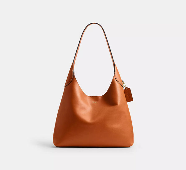 Coach Brooklyn Shoulder Bag 34 - Brass/Toffee – Kanadadan Kapına