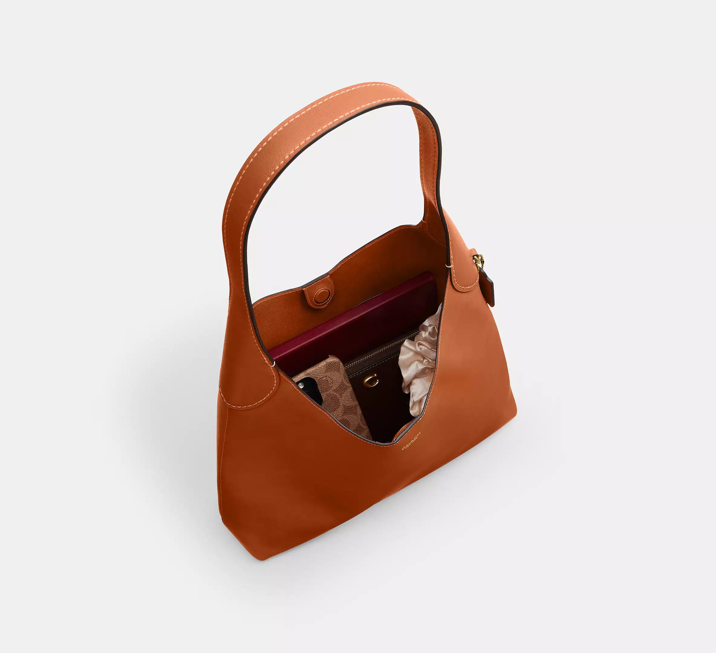 Coach Brooklyn Shoulder Bag 34 - Brass/Toffee – Kanadadan Kapına
