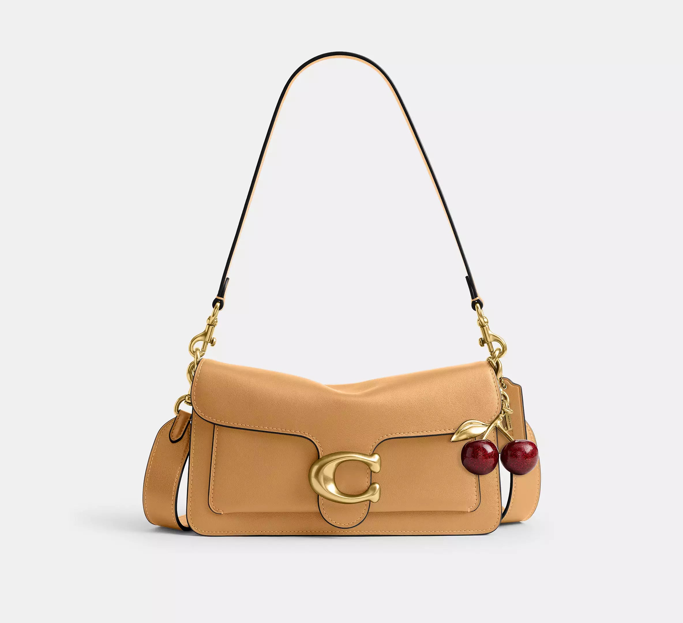 Coach Tabby Shoulder Bag 26 - Brass/Biscuit – Kanadadan Kapına