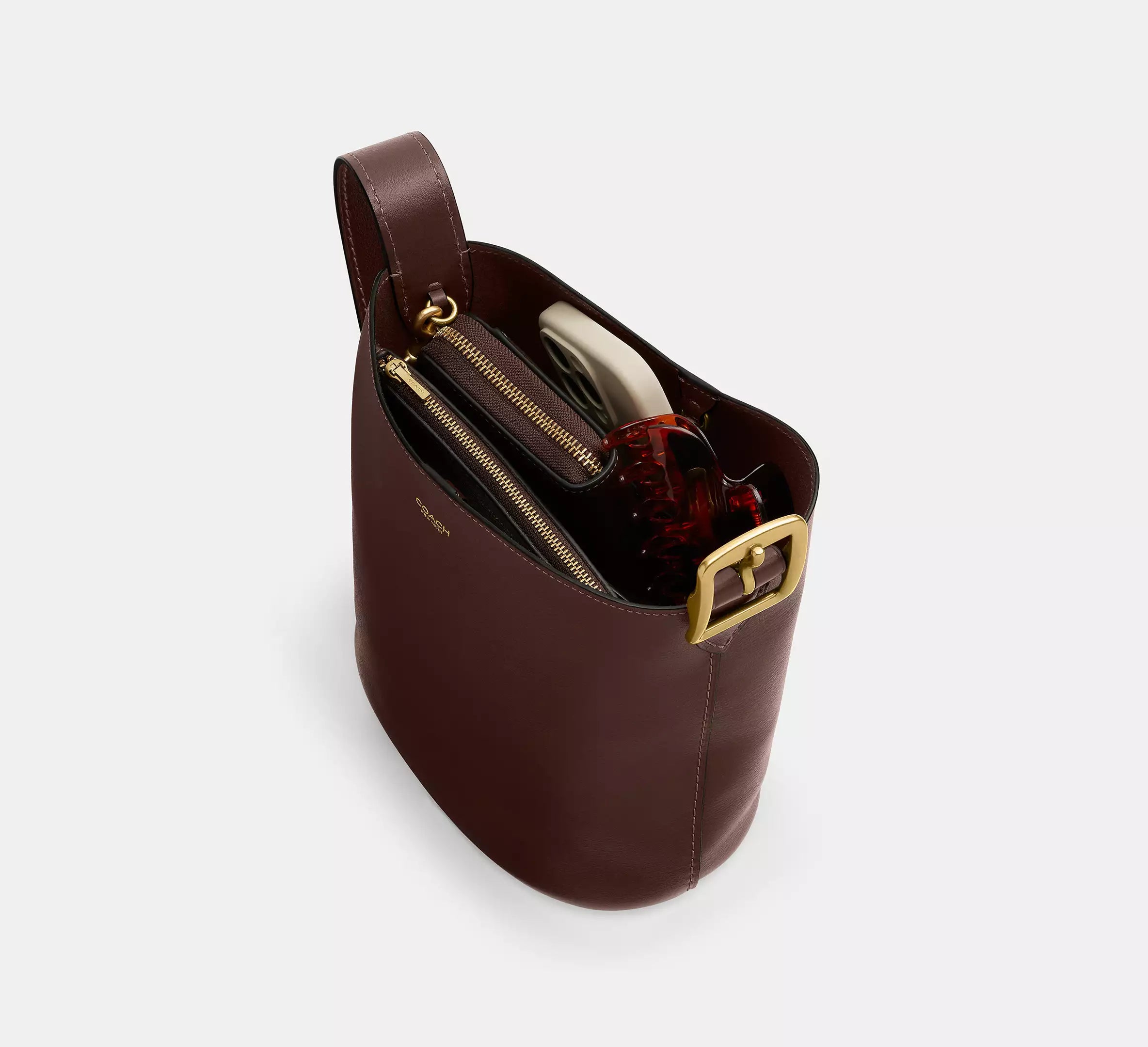 Coach Bleecker Bucket Bag 21 - Brass/Maple – Kanadadan Kapına