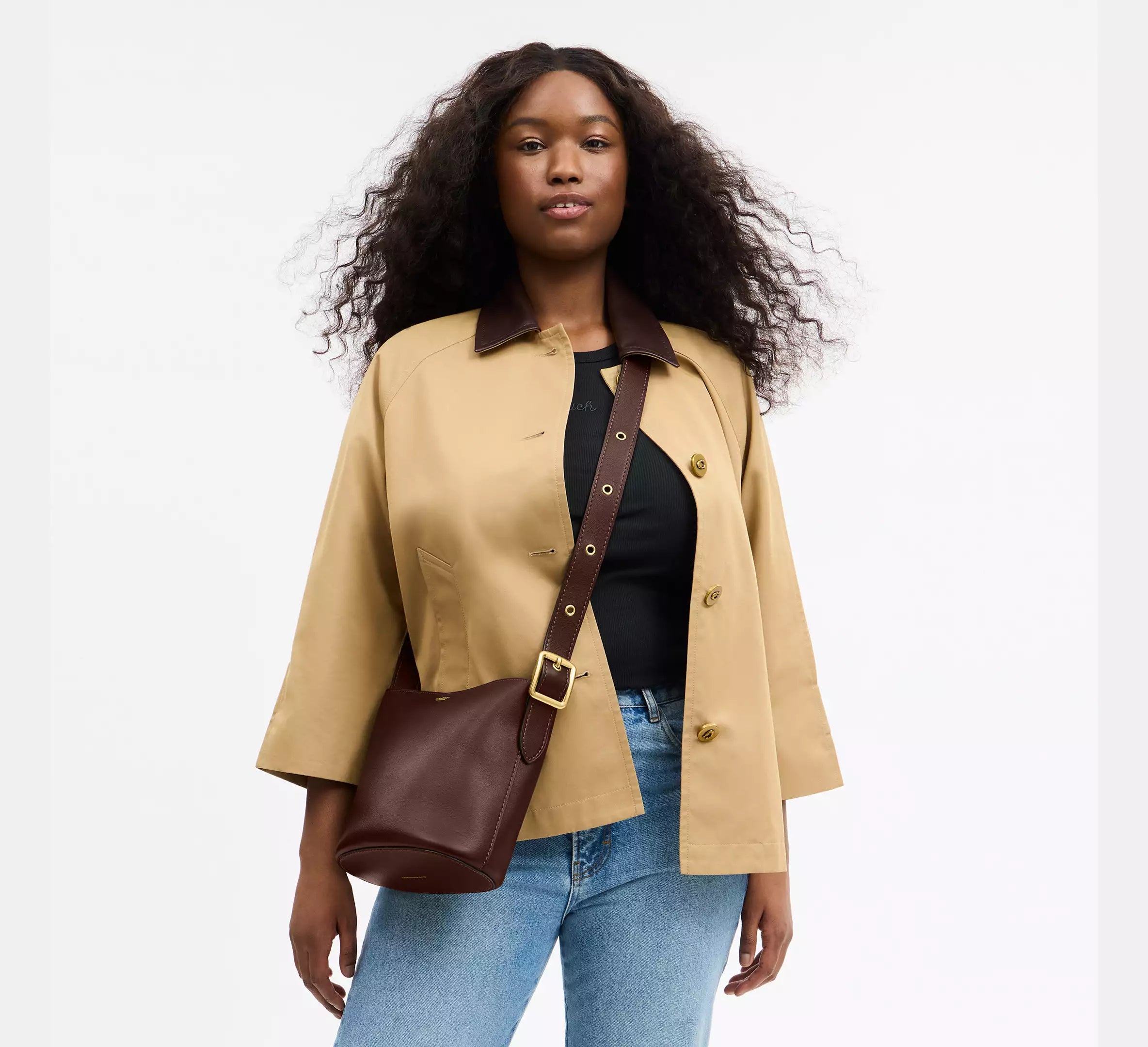 Coach Bleecker Bucket Bag 21 - Brass/Maple – Kanadadan Kapına