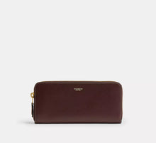 Coach New York Slim Accordion Zip Wallet   - SEZON  -   Brass/Maple