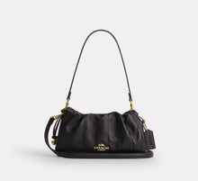 Coach Faye Shoulder Bag With Quilting - Gold/Black