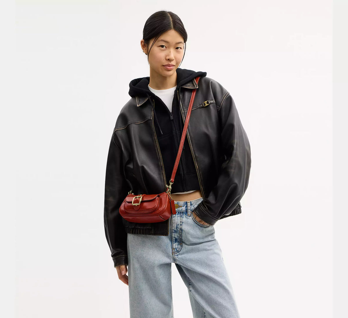 Coach Ashton Mini Shoulder Bag - Im/Cinnamon - Hemen Teslimde