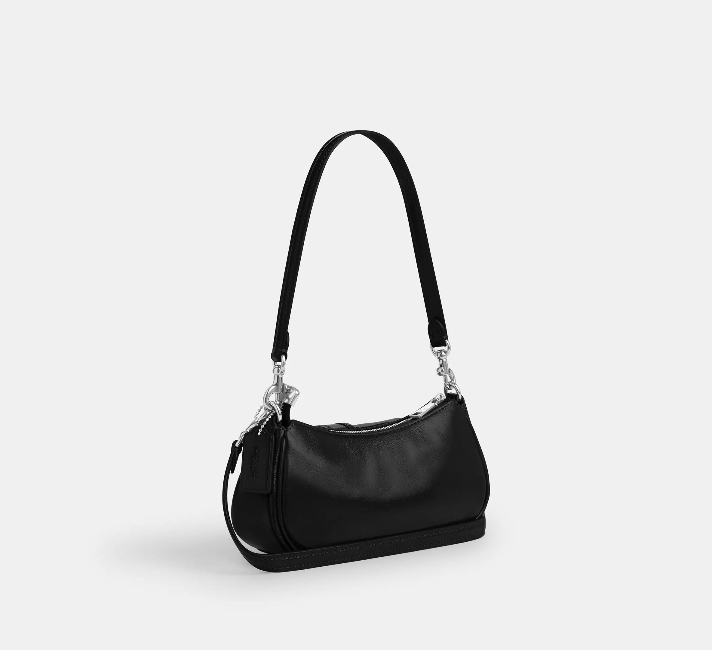 Coach Ashton Mini Shoulder Bag - Silver/Black