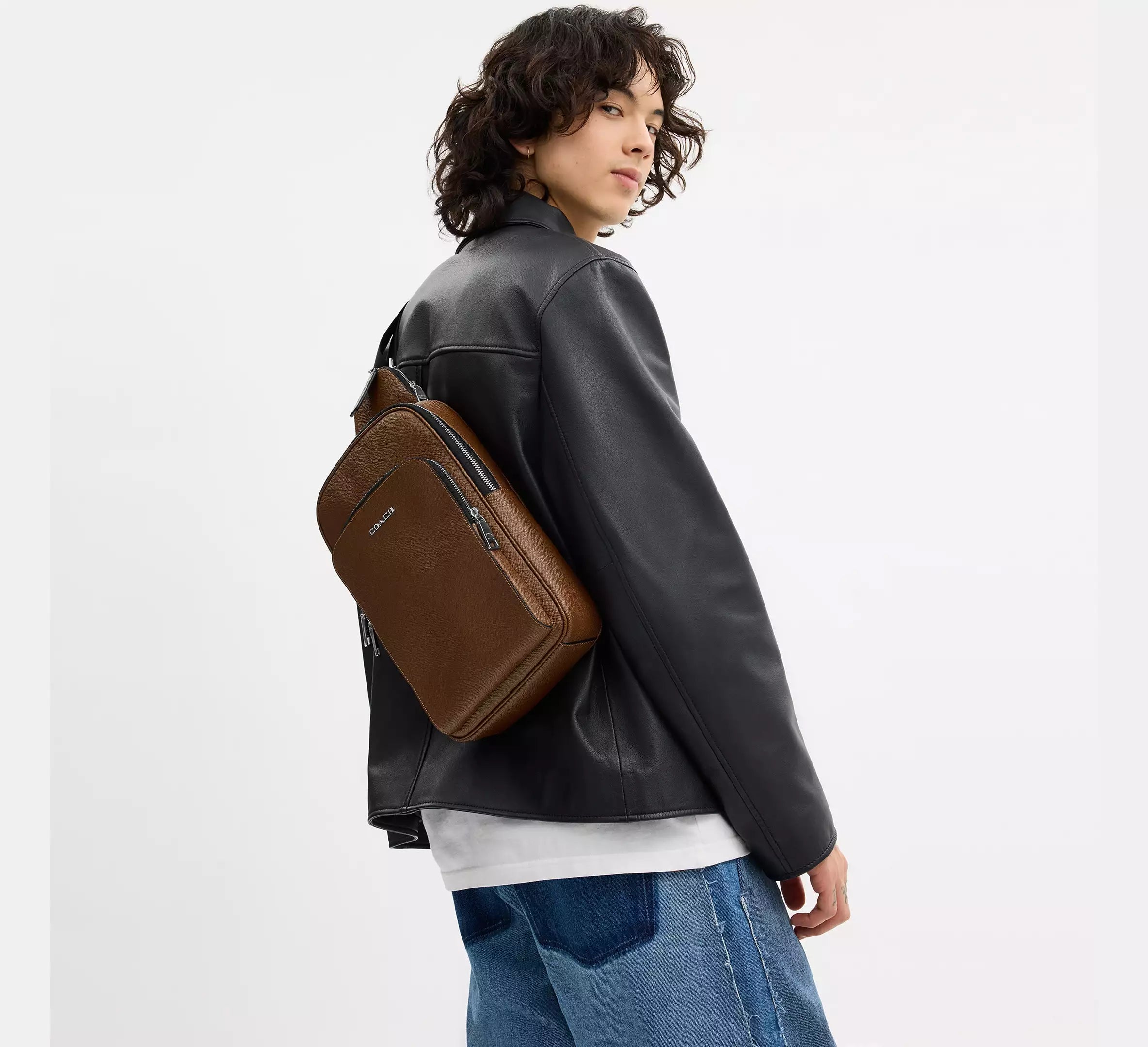 Coach Ethan Pack  - Silver/Chestnut