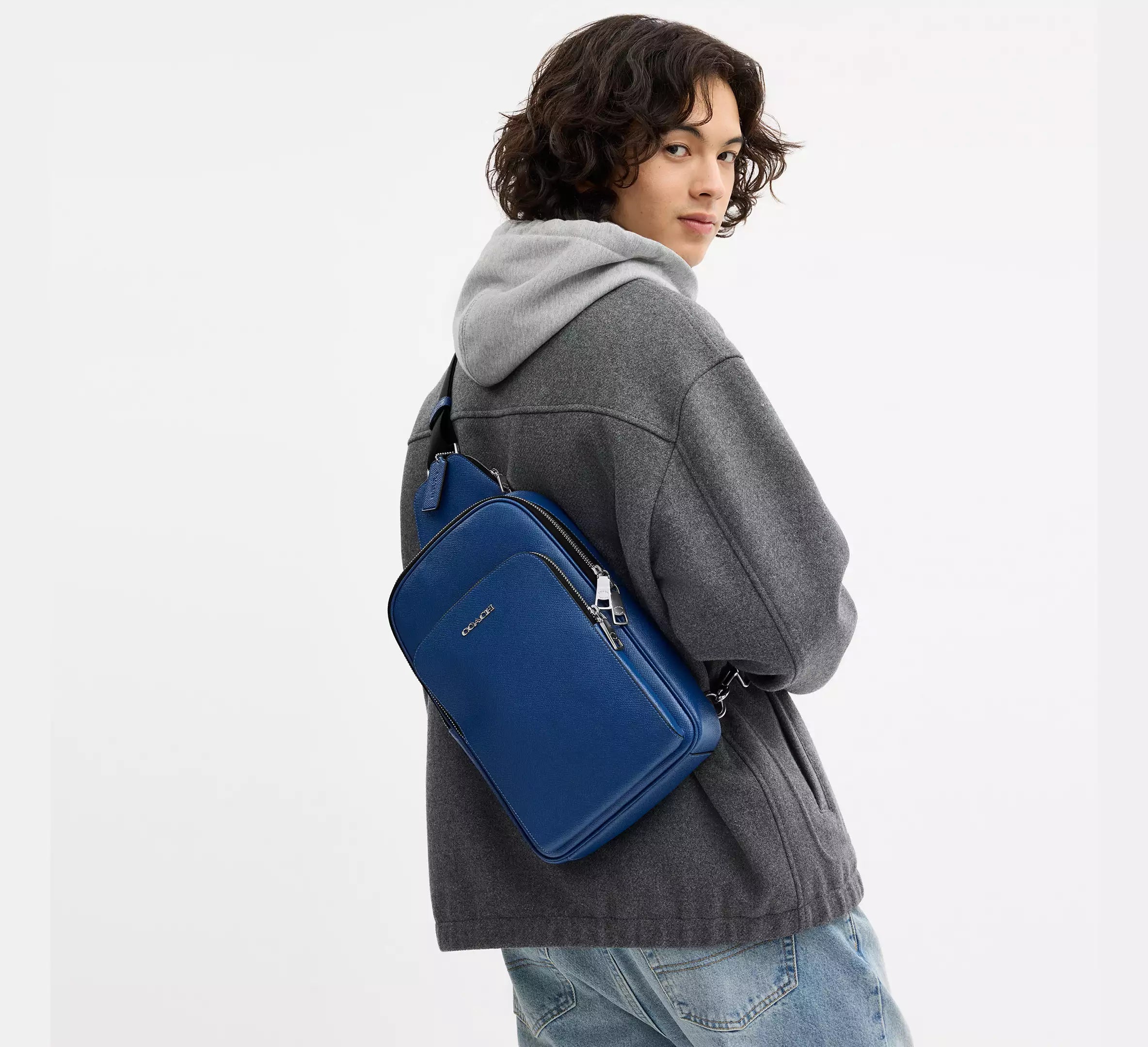 Coach Ethan Pack  - Silver/True Blue