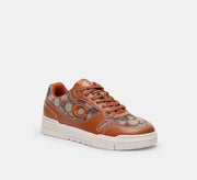 Coach Women's Soho Sneaker In Crystal Signature Jacquard - Cocoa/Burnished Amber