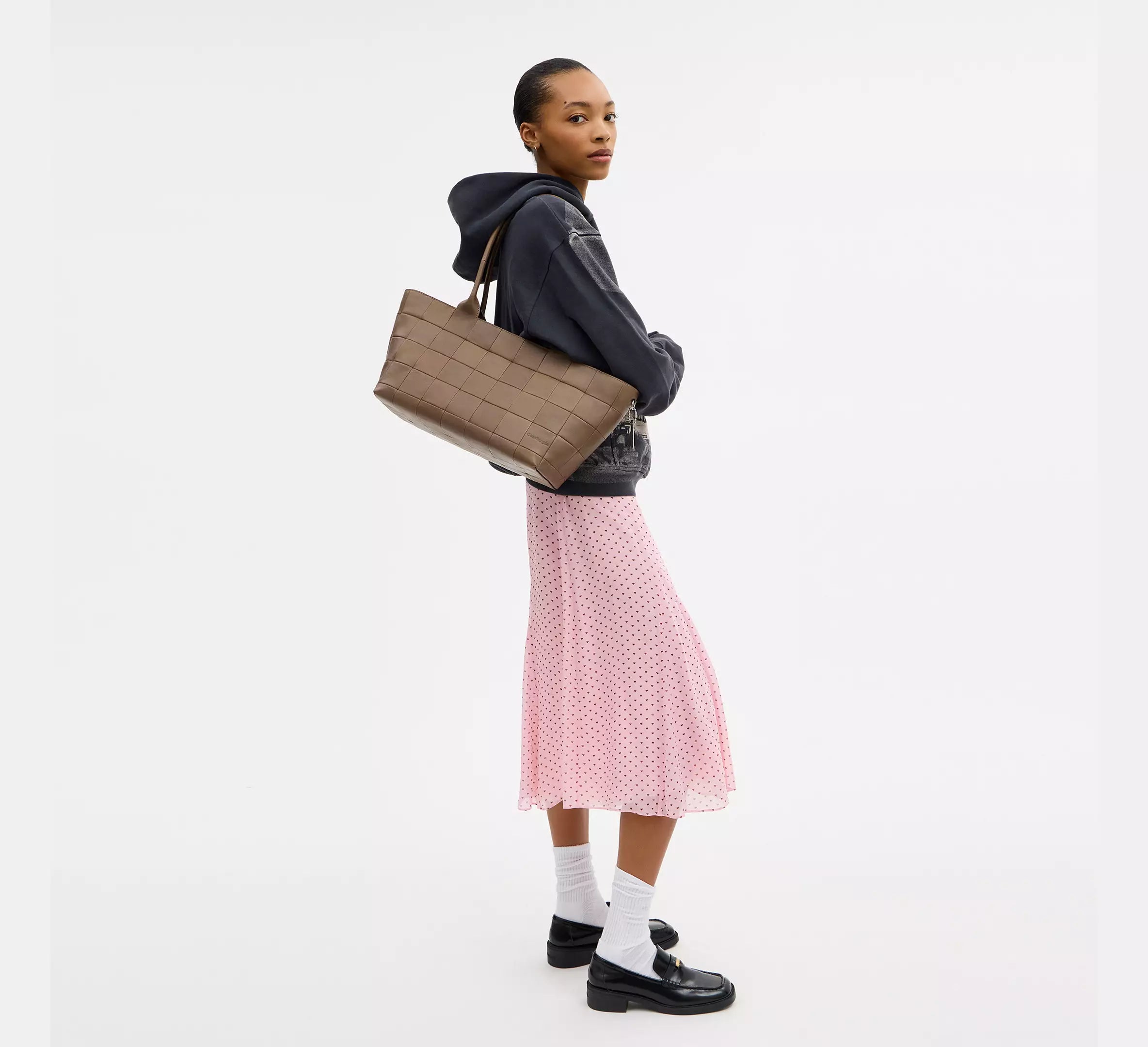 Coach Alter/Ego Large Tote Bag - Dark Stone