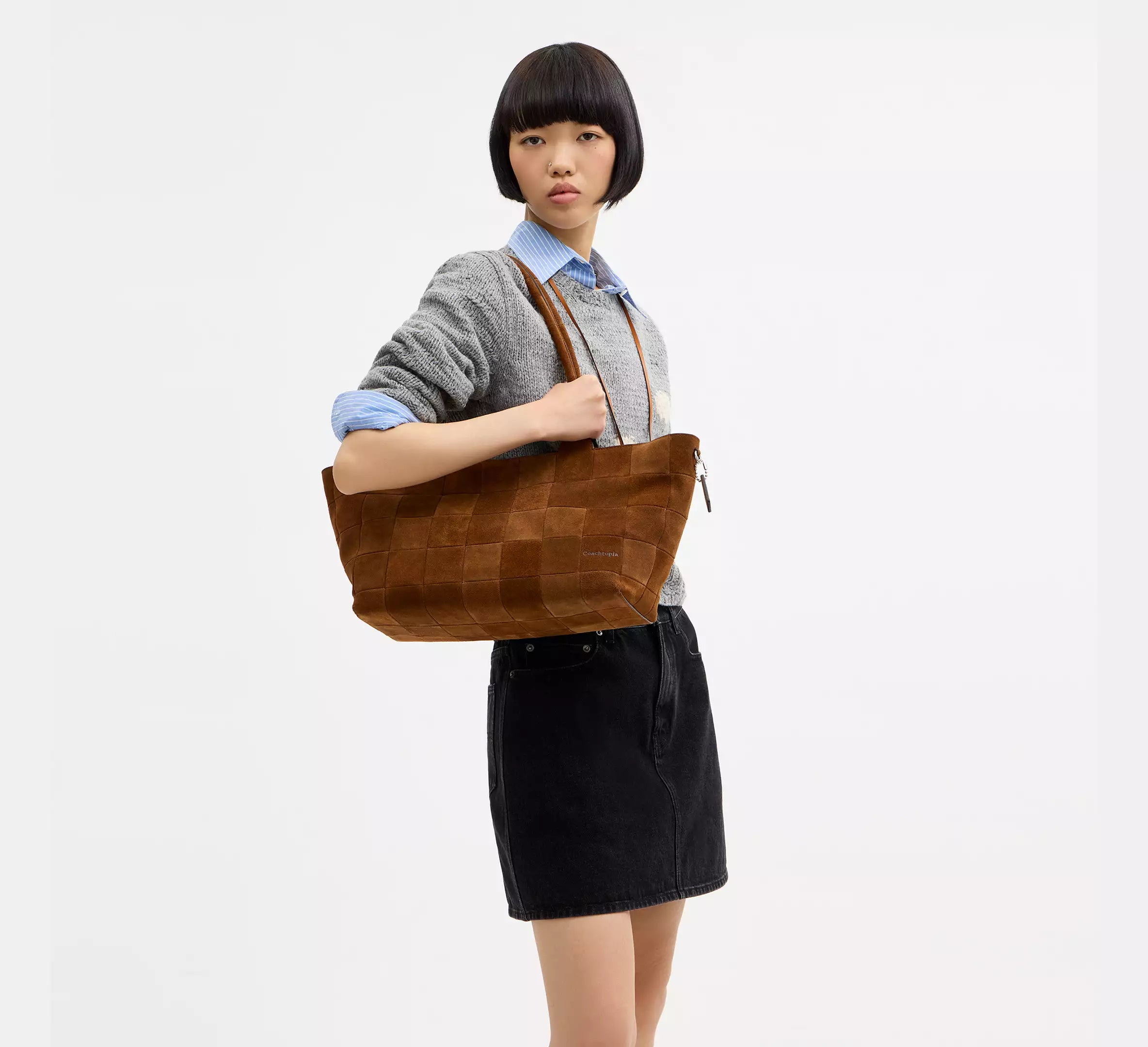 Coach Alter/Ego Large Tote Bag  -   Warm Brown