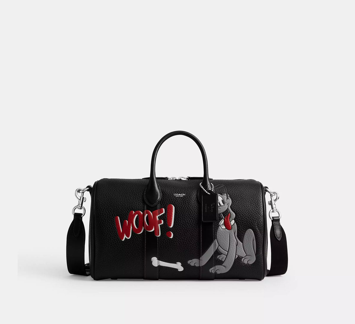 Coach Disney X Coach Compass Bag 35 With Pluto  -  Black