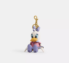Coach Disney X Coach Daisy Duck Collectible Bag Charm  -  Brass/Chalk Multi